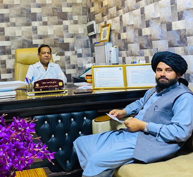 A patient consultation at AAC